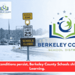 As icy conditions persist, Berkeley County Schools shift to E-Learning.