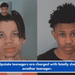 Two Upstate teenagers are charged with fatally shooting another teenager.