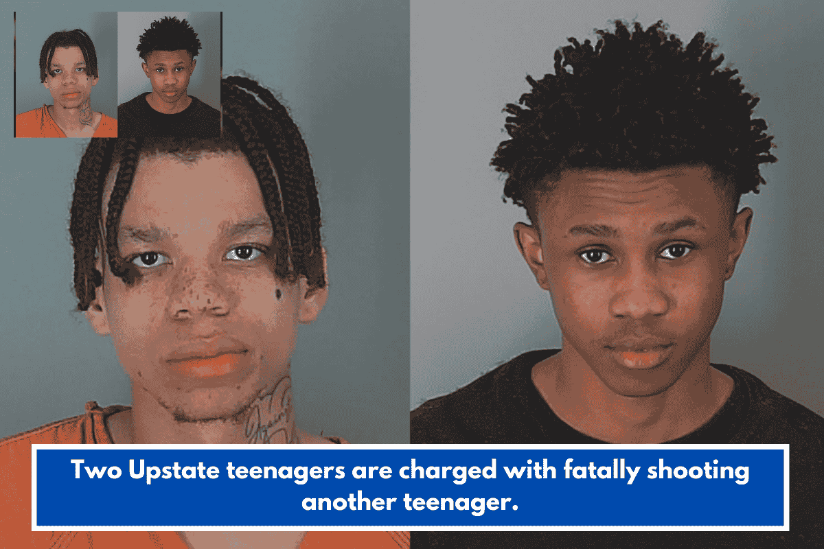 Two Upstate teenagers are charged with fatally shooting another teenager.