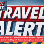 Sumter County, SC - Winter Weather Update: Deputies Urge Drivers to Stay Off Roads During Rare Snowfall