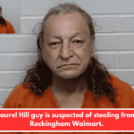 Laurel Hill guy is suspected of stealing from Rockingham Walmart.