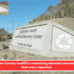 Charleston County landfill is examining elevated ammonia levels that were reported.