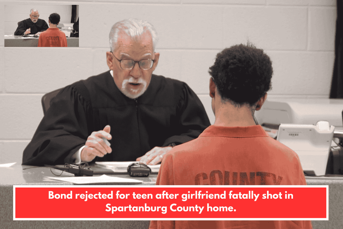 Bond rejected for teen after girlfriend fatally shot in Spartanburg County home.