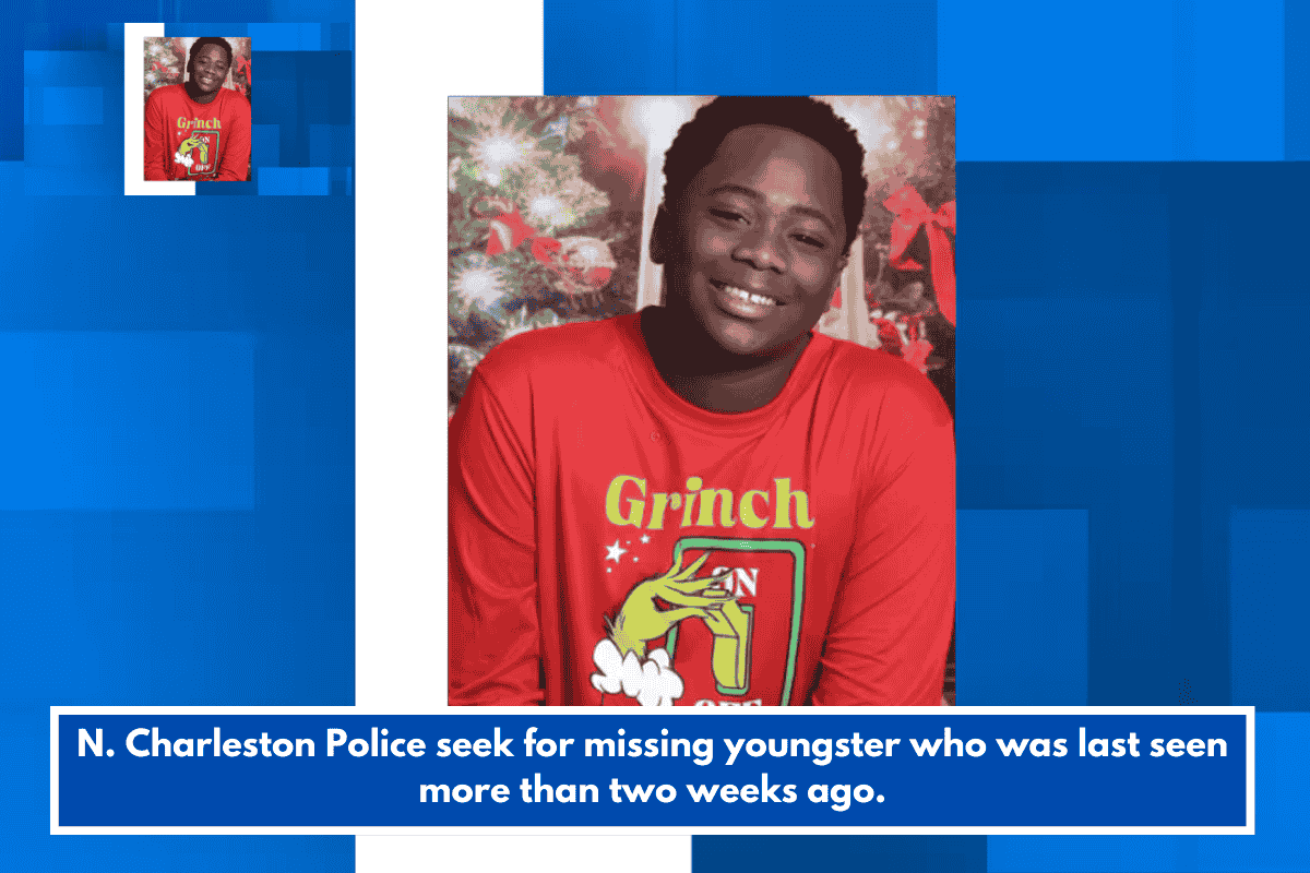 N. Charleston Police seek for missing youngster who was last seen more than two weeks ago.