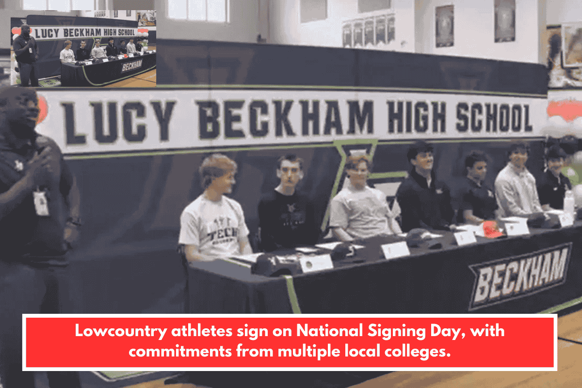 Lowcountry athletes sign on National Signing Day, with commitments from multiple local colleges.