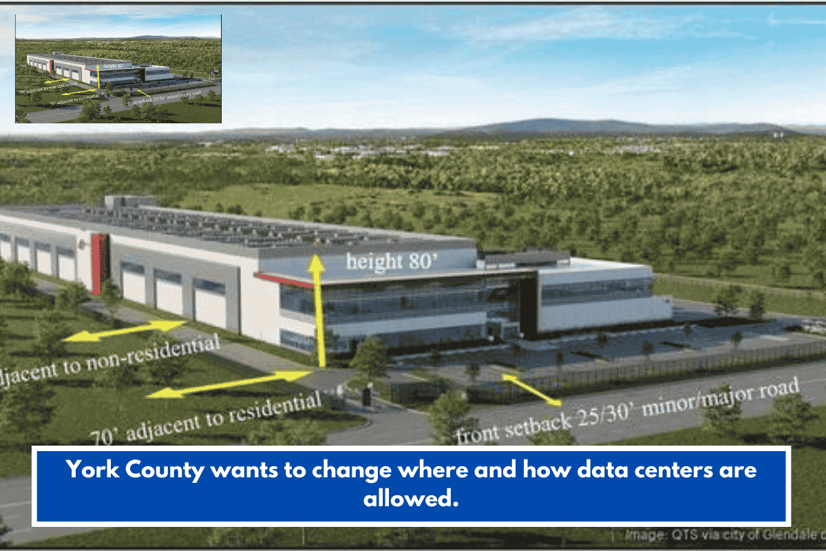 York County wants to change where and how data centers are allowed.