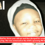 Mom killed her three-year-old son and then dumped his remains in a shopping bag. She was sentenced on the child's upcoming 9th birthday.