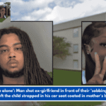 Left to die alone': Man shot ex-girlfriend in front of their 'sobbing' toddler and left the child strapped in his car seat coated in mother's blood.