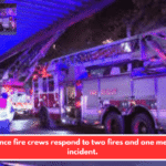 Florence fire crews respond to two fires and one medical incident.