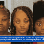 Three women have been charged with the murder of a 6-year-old girl who weighed just 27 pounds. When she died, she was allegedly kept in a dog crate.