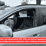 A man who was detained by ICE while out delivering groceries was reportedly denied medication after a kidney transplant.