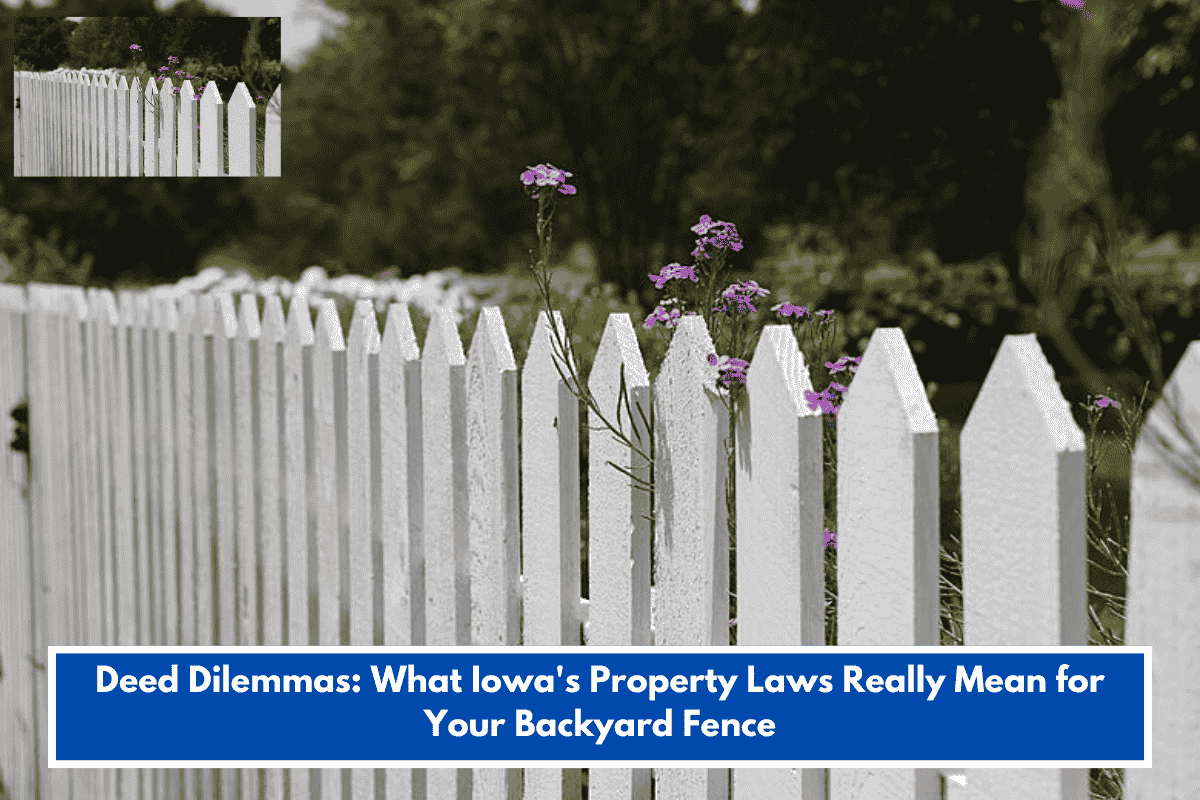 Deed Dilemmas: What Iowa's Property Laws Really Mean for Your Backyard Fence