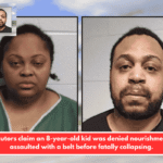 Prosecutors claim an 8-year-old kid was denied nourishment and assaulted with a belt before fatally collapsing.