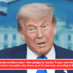 Give me a pretty excellent sniper': Man pledges to 'murder Trump' more than 20 times and gun down any police who shows up at his doorway, according to the DOJ.