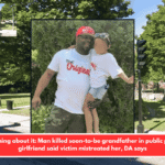 Do something about it: Man killed soon-to-be grandfather in public park after girlfriend said victim mistreated her, DA says