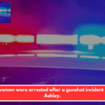 Three women were arrested after a gunshot incident in West Ashley.