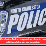 North Charleston Police charge minors in auto break-ins; additional charges are expected.