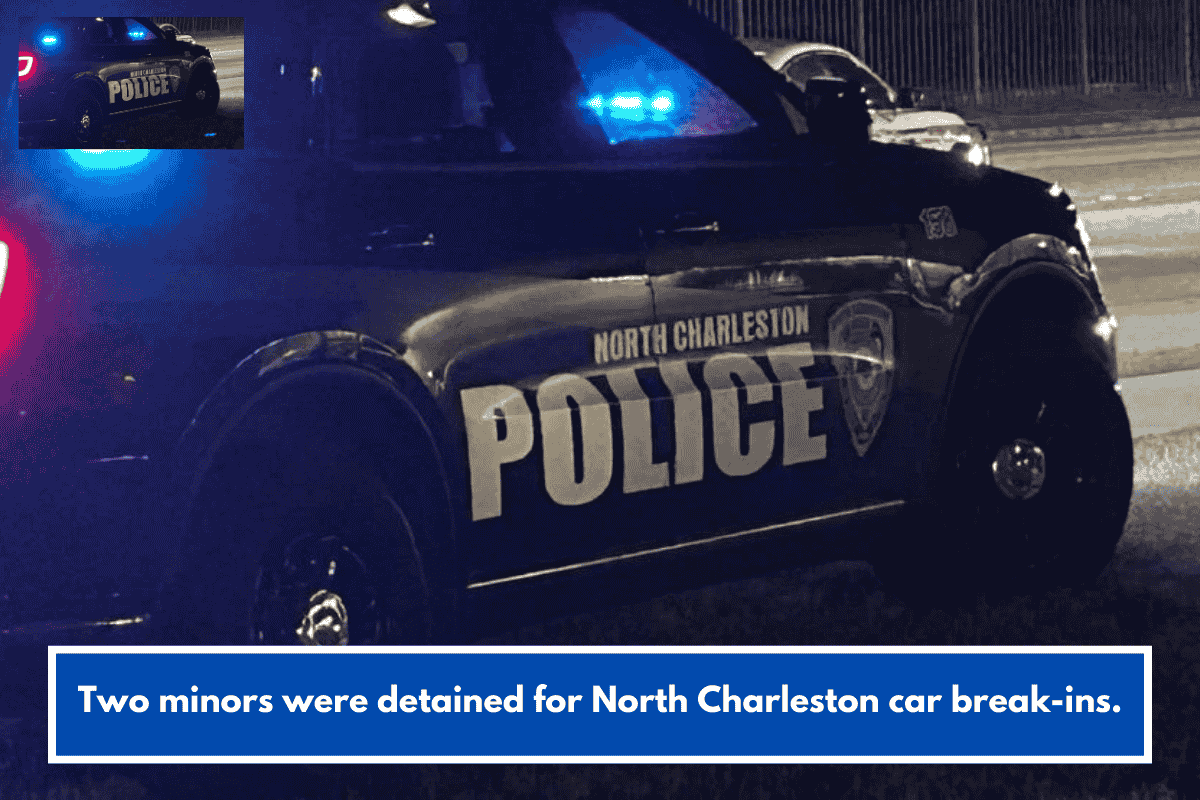 Two minors were detained for North Charleston car break-ins.