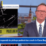 SCHP responds to pickup-pedestrian crash in Cane Bay area.