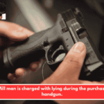 Fort Mill man is charged with lying during the purchase of a handgun.