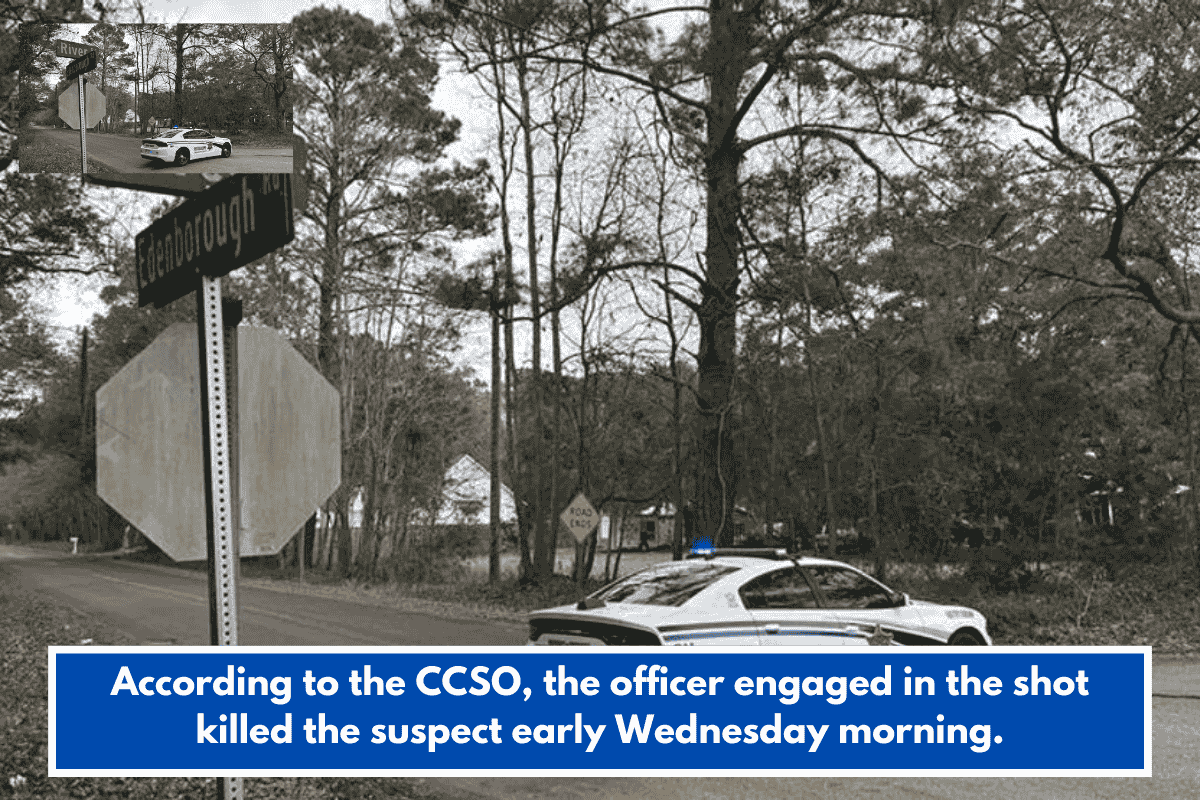 According to the CCSO, the officer engaged in the shot killed the suspect early Wednesday morning.