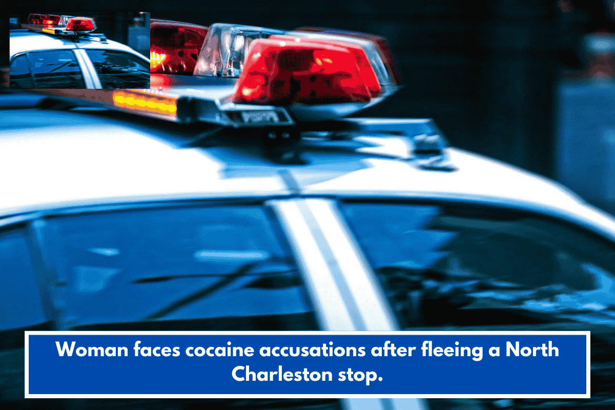 Woman faces cocaine accusations after fleeing a North Charleston stop.