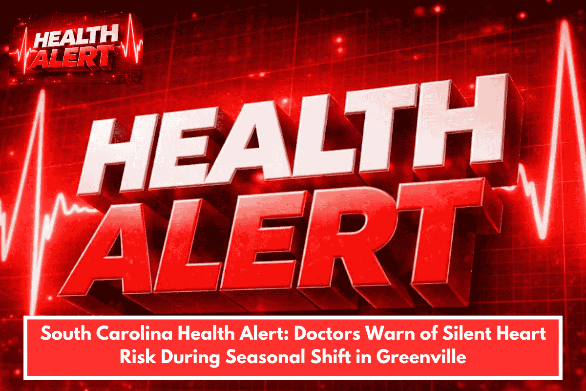 South Carolina Health Alert: Doctors Warn of Silent Heart Risk During Seasonal Shift in Greenville