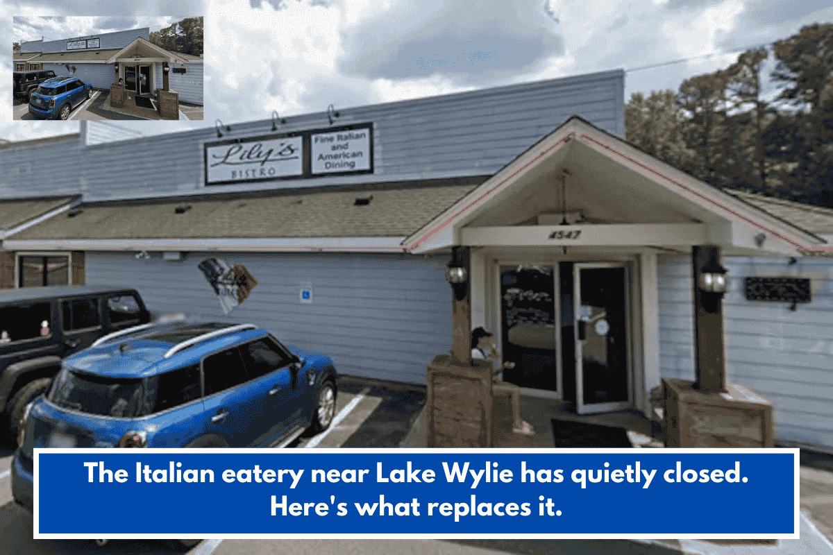 The Italian eatery near Lake Wylie has quietly closed. Here's what replaces it.
