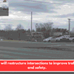 NCDOT will restructure intersections to improve traffic flow and safety.