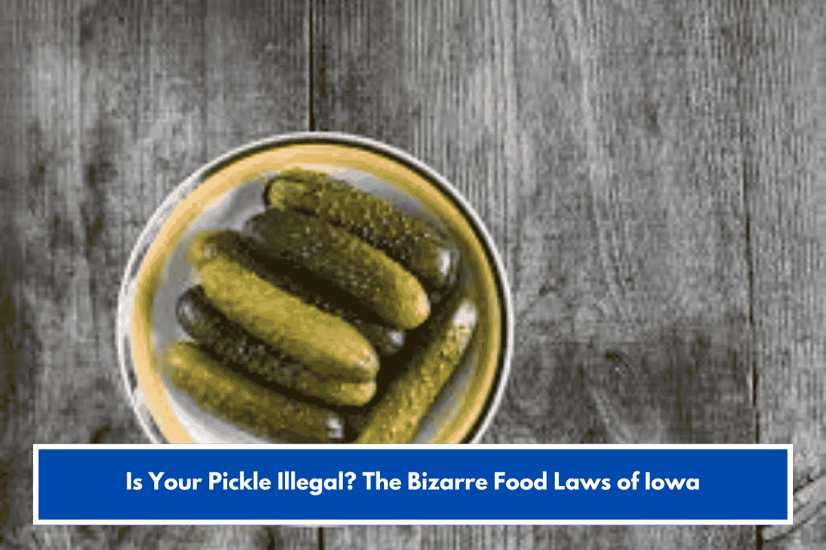 Is Your Pickle Illegal? The Bizarre Food Laws of Iowa