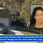 Center mass shots: Woman claims husband died after battle over gun, but her Google searches show otherwise, cops say.