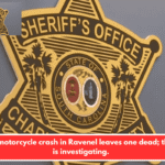 A single-motorcycle crash in Ravenel leaves one dead; the CCSO is investigating.