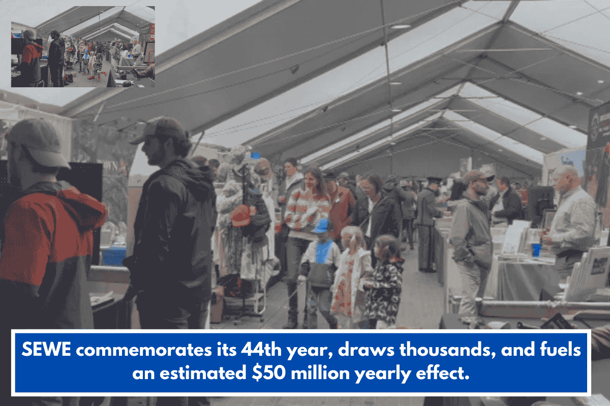 SEWE commemorates its 44th year, draws thousands, and fuels an estimated $50 million yearly effect.