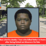 My grandson shot his daddy': Teen who killed father in front of family after being kicked out discovers his fate