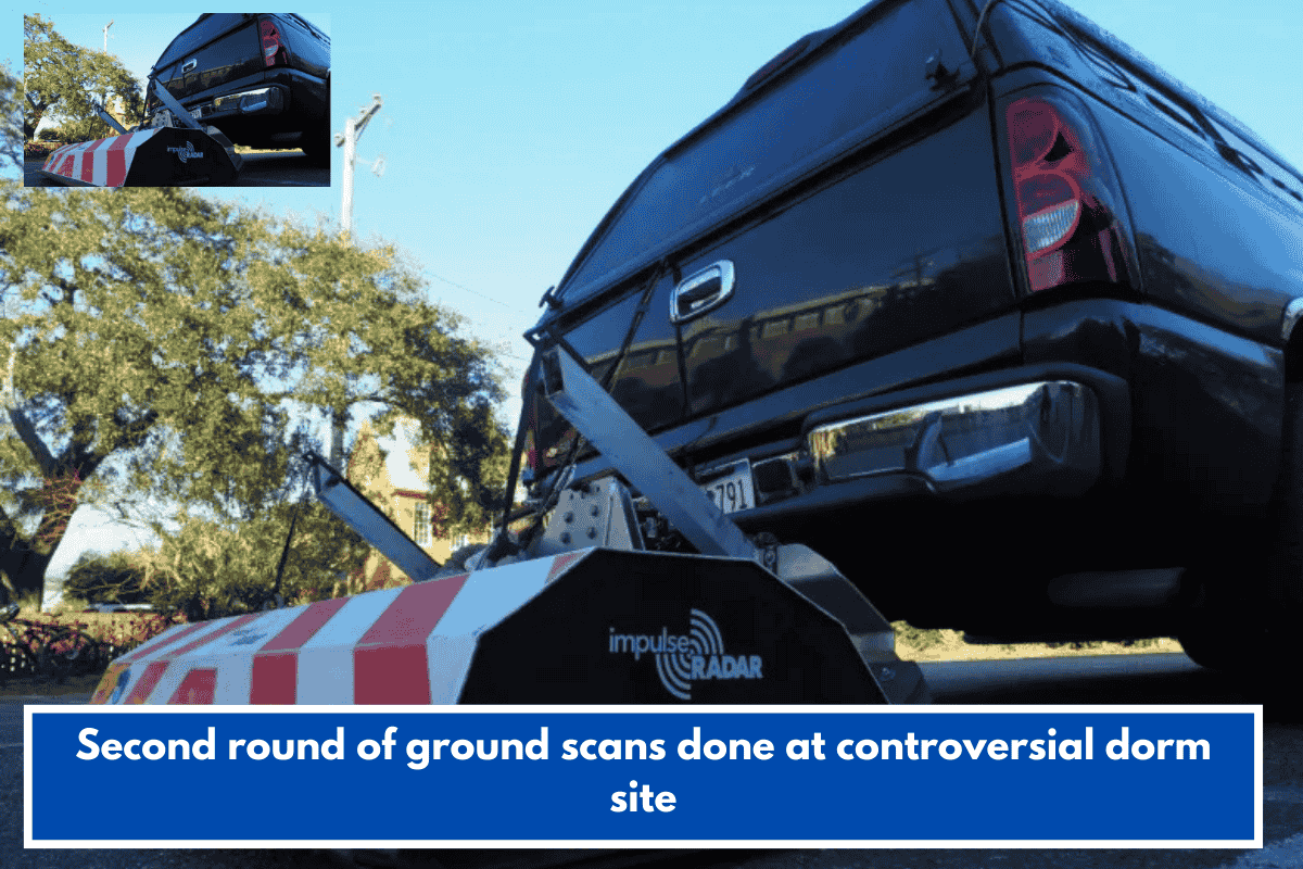 Second round of ground scans done at controversial dorm site