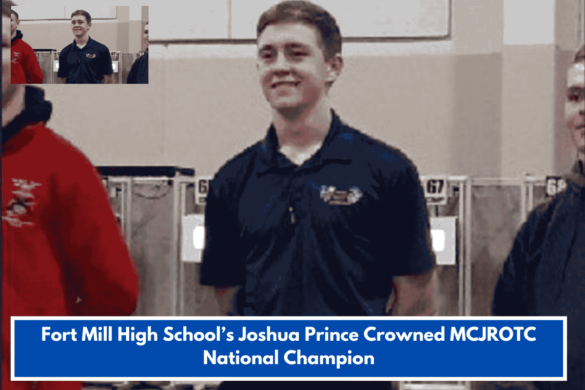 Fort Mill High School’s Joshua Prince Crowned MCJROTC National Champion