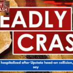 1 dead, 2 hospitalized after Upstate head-on collision, officials say