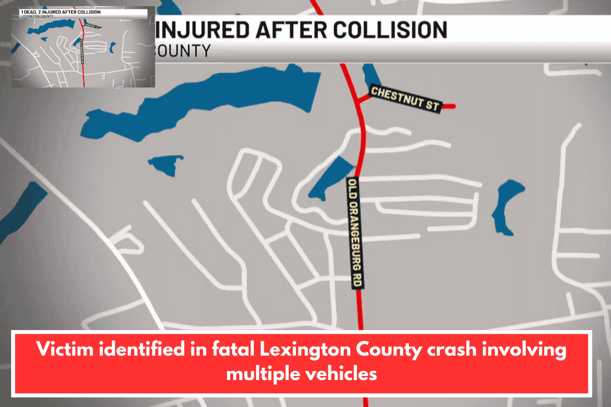 Victim identified in fatal Lexington County crash involving multiple vehicles