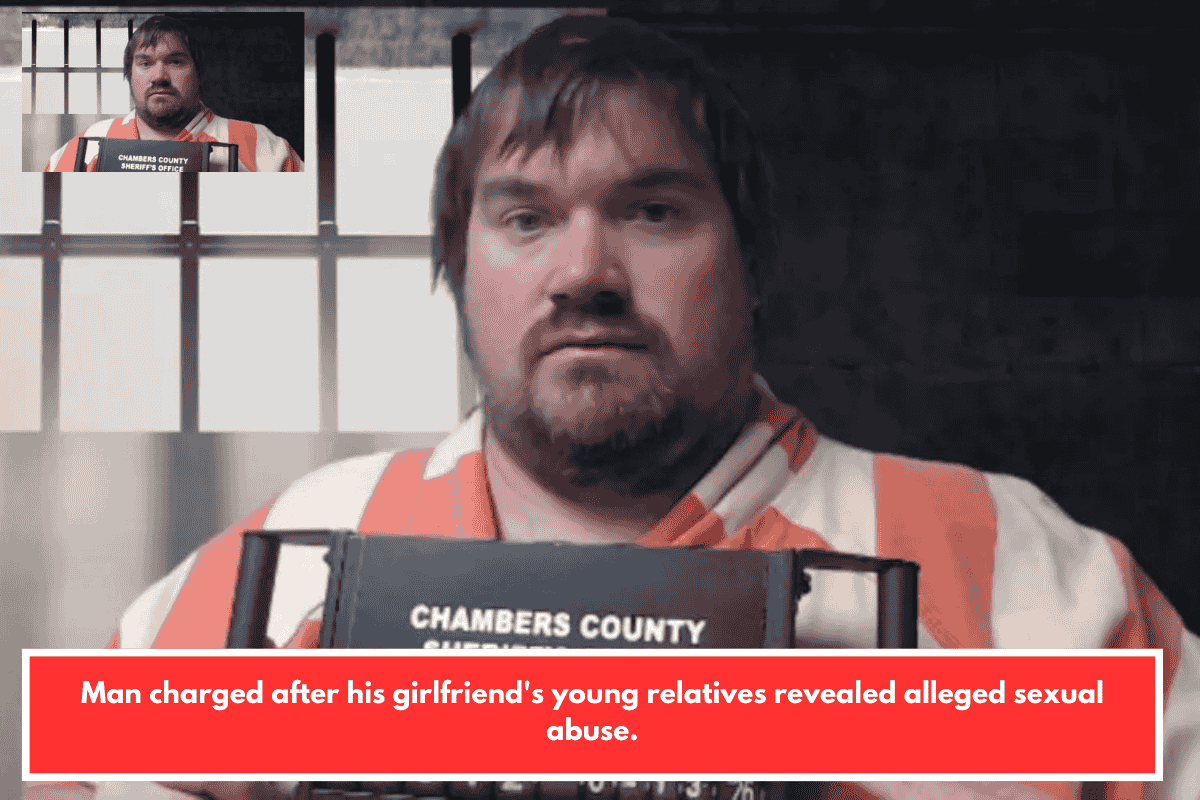 Man charged after his girlfriend's young relatives revealed alleged sexual abuse.