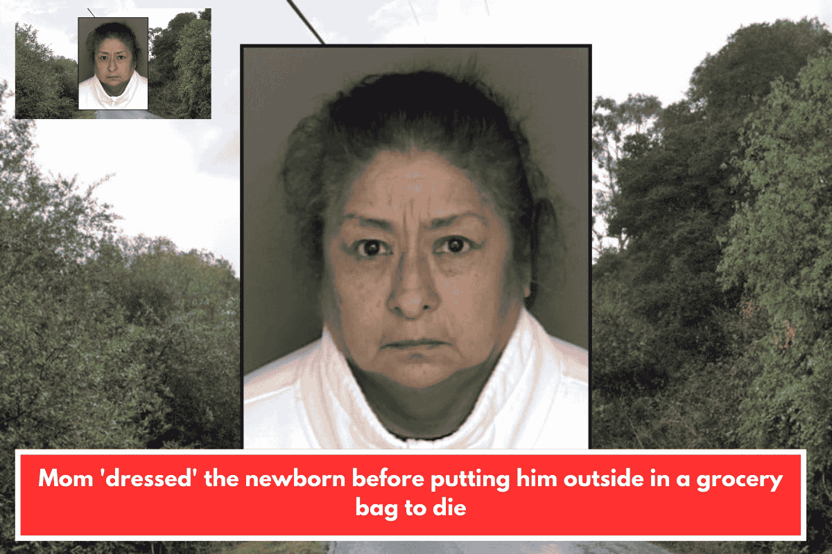 Mom 'dressed' the newborn before putting him outside in a grocery bag to die