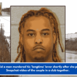 Police said a man murdered his 'longtime' lover shortly after she posted a Snapchat video of the couple in a club together.