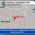 North Charleston police are investigating the incident at a convenience store.
