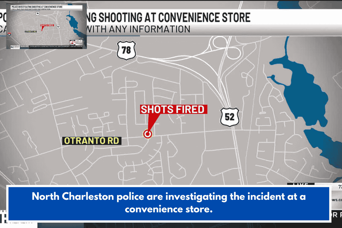 North Charleston police are investigating the incident at a convenience store.