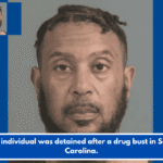 One individual was detained after a drug bust in South Carolina.