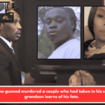 Man who gunned murdered a couple who had taken in his son and grandson learns of his fate.