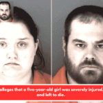 Affidavit alleges that a five-year-old girl was severely injured, burned, and left to die.