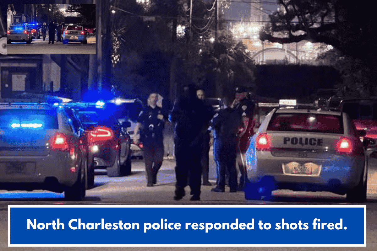 North Charleston police responded to shots fired.