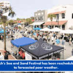 Folly Beach's Sea and Sand Festival has been rescheduled owing to forecasted poor weather.