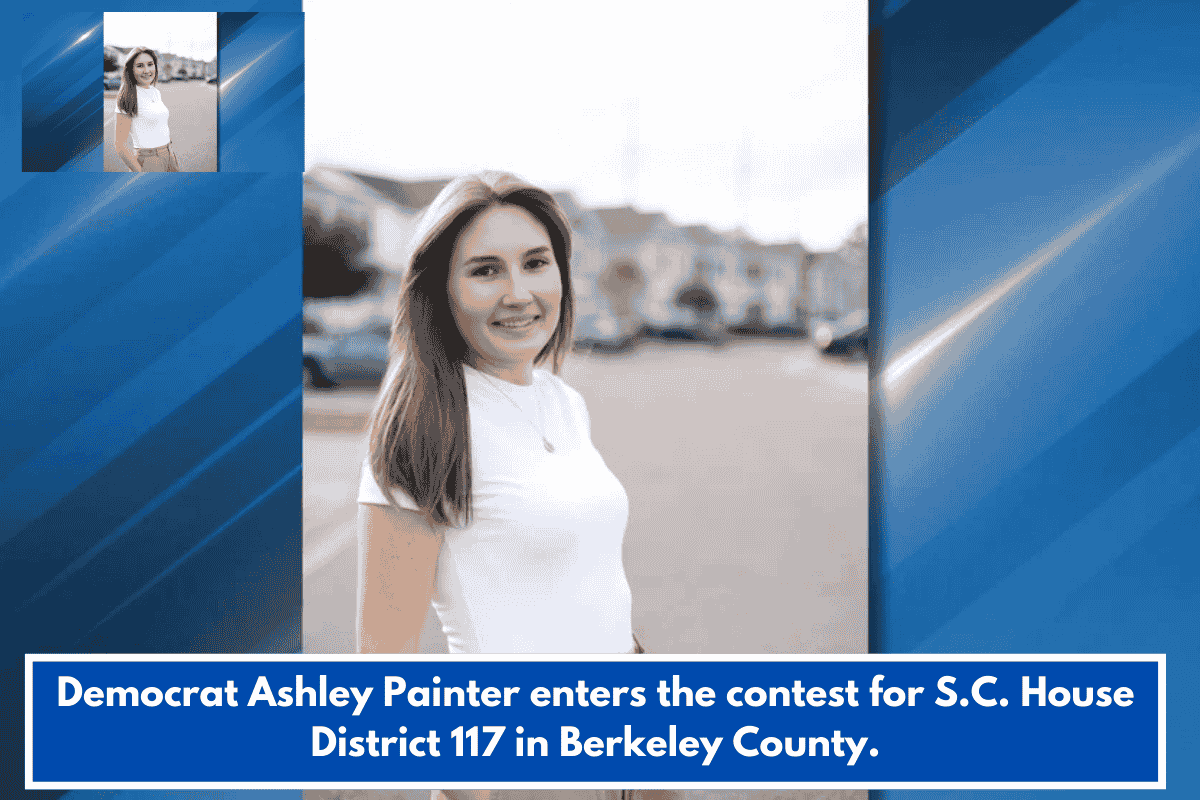 Democrat Ashley Painter enters the contest for S.C. House District 117 in Berkeley County.