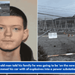 A 23-year-old man told his family he was going to be 'on the news.' He then rammed his car with of explosives into a power substation